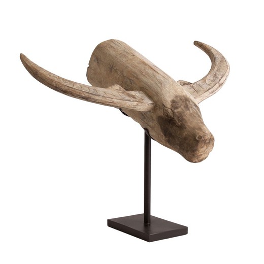 Buste de taureau 80x65x74 cm