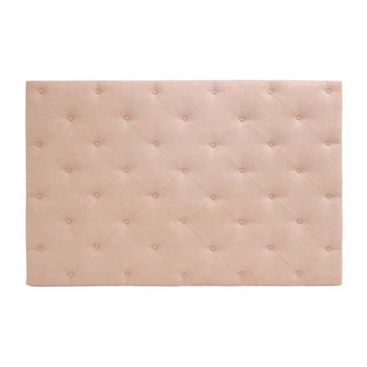 Pink Fabric Capitone Headboard, 155x100 cm