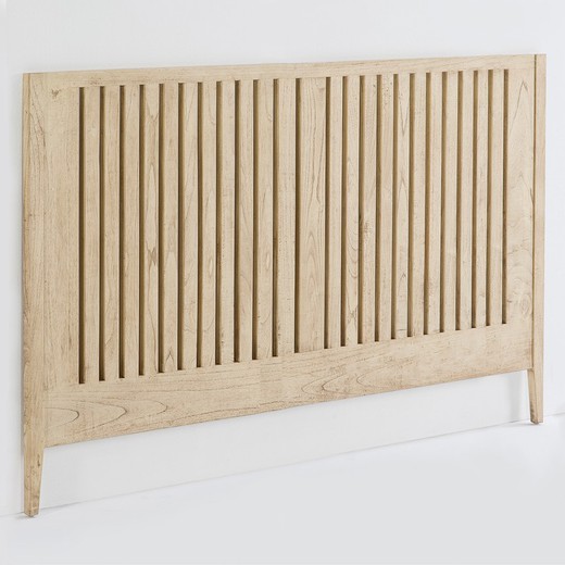 White cedar headboard, 190 x 3 x 110 cm