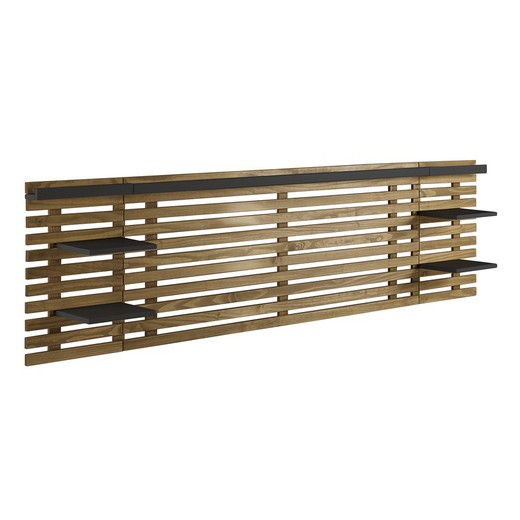 Cabecero de madera, 240x23,4x61,9 cm | Nidra