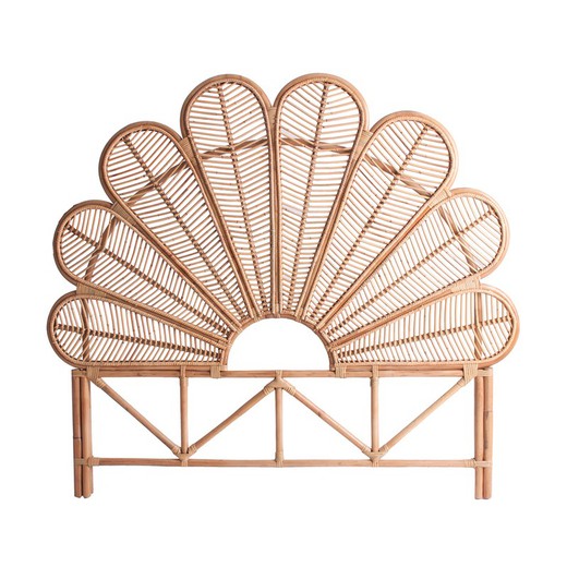 Algaida Rattan sengegavl, 162x4x145cm