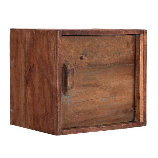 DELLACH Box aus natürlichem Mahagoniholz, 40x30x36 cm.
