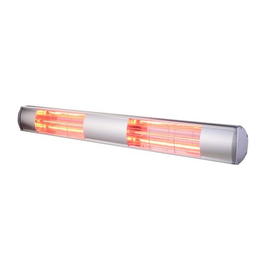 Golden Tube Riscaldatore da parete elettrico a infrarossi alogeno 3000 W 103,5x16x11,5 cm