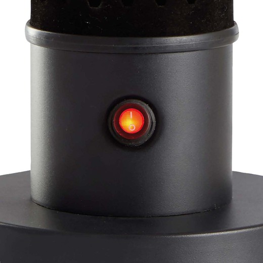 Spaik calefactor infrarrojos Bluetooth sin luz 1000 W altavoz