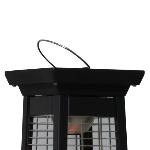 Stufa Elettrica Infrarossi Fibra di Carbonio 2000W per Interni e Esterni  Kekai Top Design 46x19x7,5 cm a Soffitto o Parete