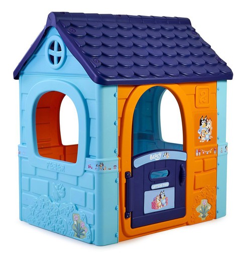 Feber Bluey House children's playhouse, multicolored, 85 x 108 x 124 cm