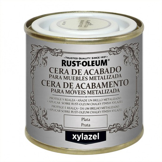 Wax Finish for furniture Silver 125ml.