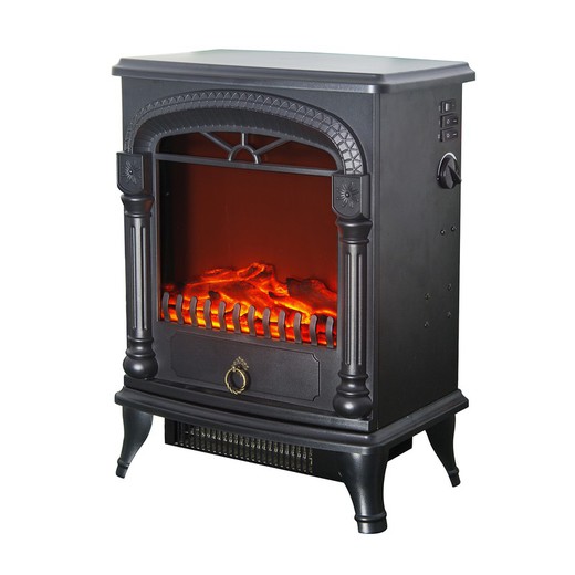 1950 W Kekai Arizona Electric Fireplace 37x23x51 cm with Simulation of Black Fire