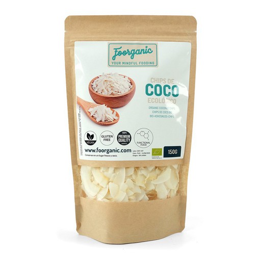 ECO coconut chips, 150 gr