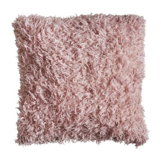 Ροζ πολυεστερικό μαξιλάρι, 42 x 9 x 42 cm | asira