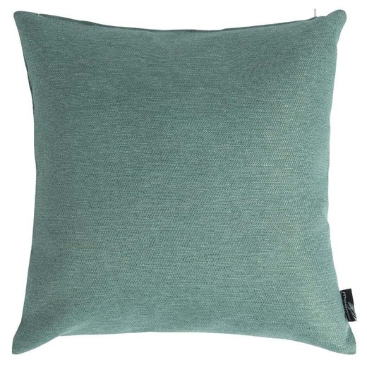 Outdoor decorative cushion made of outdoor fabric in aquamarine, 45 x 12 x 45 cm | Outdoor