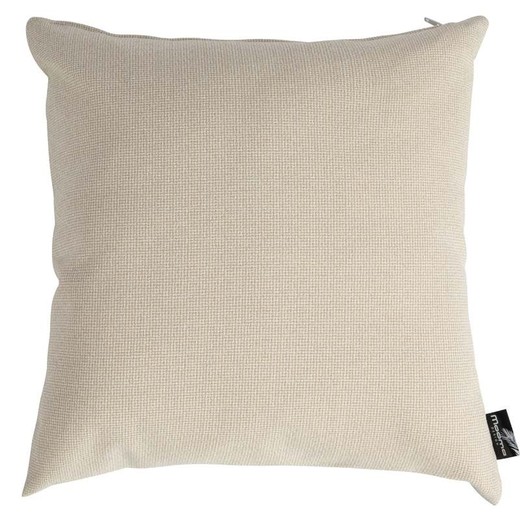 Cojín decorativo de exterior de tela outdoor en beige, 45 x 12 x 45 cm | Outdoor