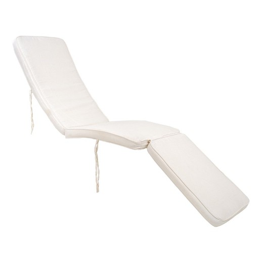 Cotton hammock cushion in white, 197 x 55 x 5 cm | Reef