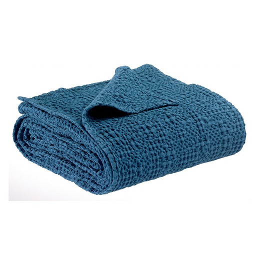 Trapunta in cotone blu touareg | Tana