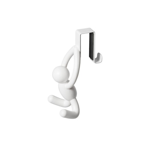 Buddy Door Hanger White, 6 x 7 x 13 Cm