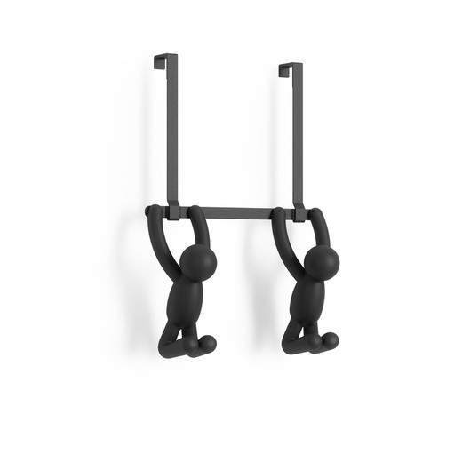 Türhänger aus schwarzem ABS, 22 x 11 x 30 cm | Kumpel