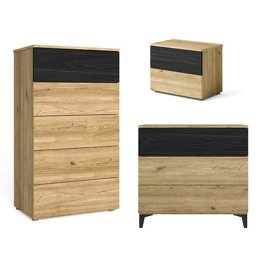 Bedroom set, chest of drawers, chest of drawers and coffee table | Kronos-Care