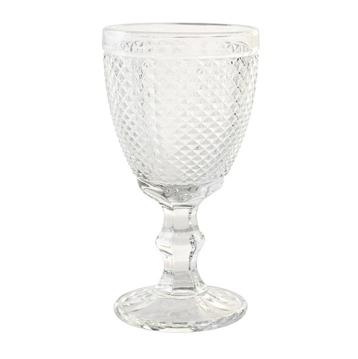 Bicchiere da acqua in cristallo trasparente, Ø 8,7 x 17 cm | Giorni