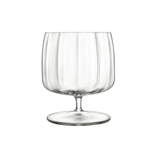 Verre à cocktail en cristal transparent, 9,67 x 9,67 x 11,6 cm | Cocktail Jazz Rhum