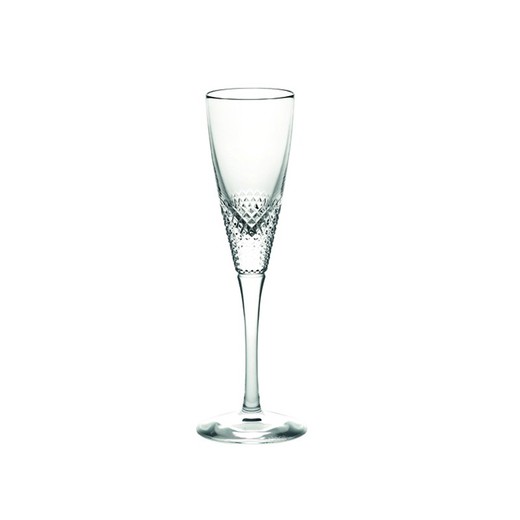 Helder glas likeurglas, Ø 5,6 x 17 cm | Pracht