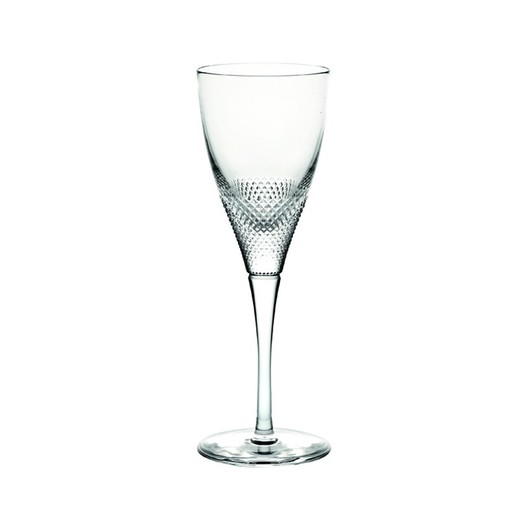 Helder kristalwit wijnglas, Ø 7 x 20,1 cm | Pracht