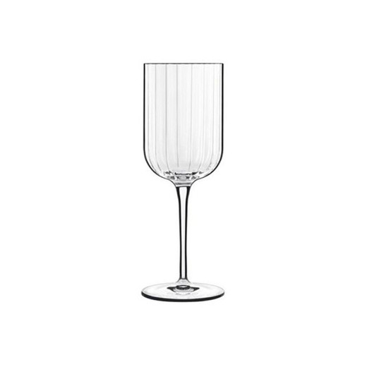 Taça de vinho em cristal transparente, 7,5 x 7,5 x 20,6 cm | Jazz Negroni