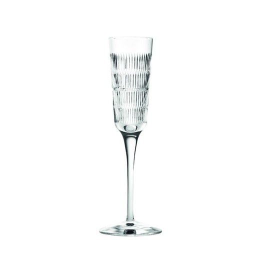 Coppa flute in vetro trasparente, Ø 8 x 23,5 cm | vendimi