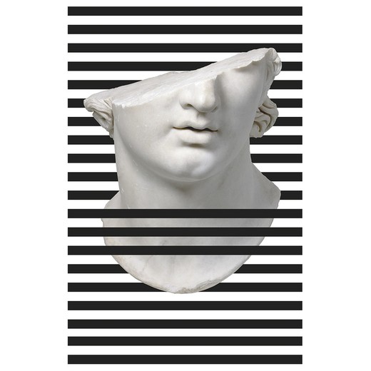 Dipinto acrilico Busto, 100x3x150 cm