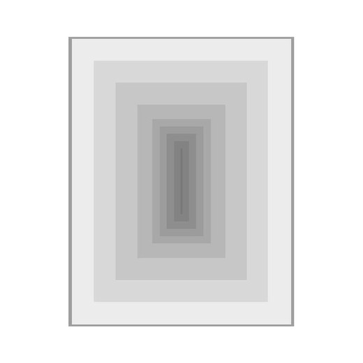 Cuadro de Metacrilato Gris, 100x3x130 cm