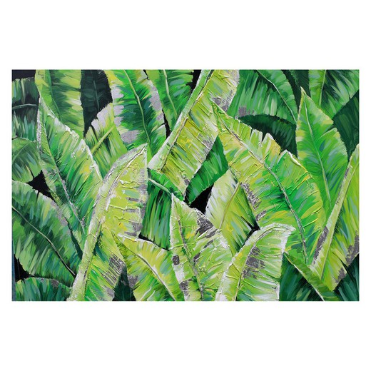 Tisch tropische Pflanzen (120 x 80 cm) | Natur-Serie