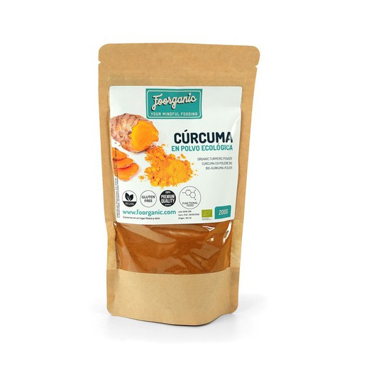 Turmeric powder ECO, 200 gr