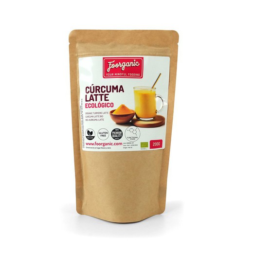 Latté de curcuma ECO, 200 gr