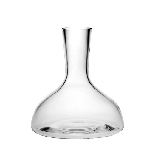 Decantador de cristal transparente, Ø 19,6 x 21,5 cm | Bachus