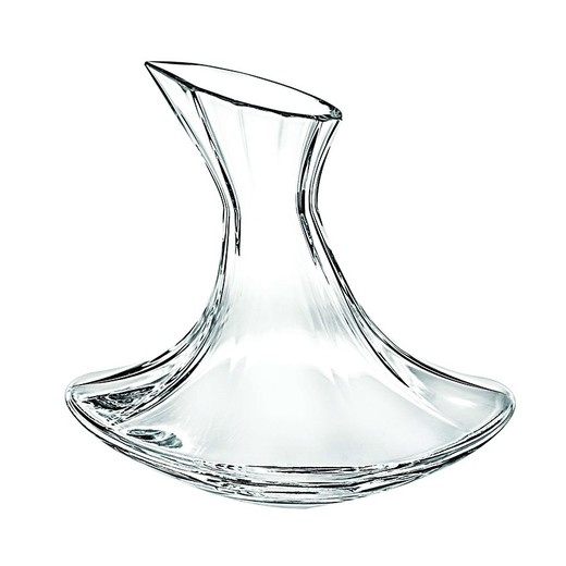 Clear glass decanter, Ø 23.1 x 21.7 cm | Commander