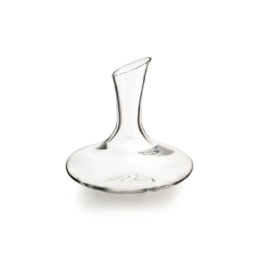 Clear glass decanter, Ø 24 x 24 cm | Grape