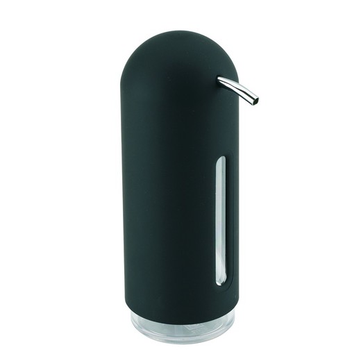 Dispensador em ABS preto, 7 x 10 x 20 cm | Pinguim
