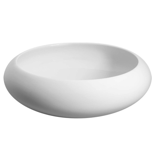 Saladier en porcelaine Domo Whité, Ø29,7x10,3 cm