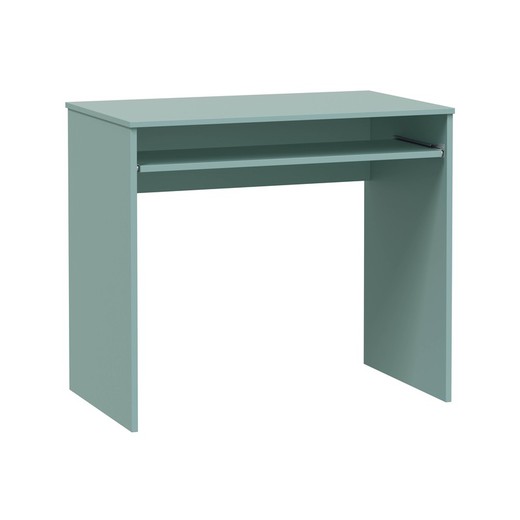 Aquamarine wooden desk, 90x54x79 cm | I-JOY