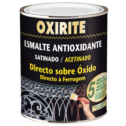 Esmalte protetor acetinado Oxirite 750ml.
