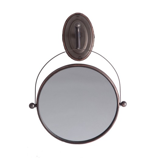Specchio in ferro 35x12x50 cm