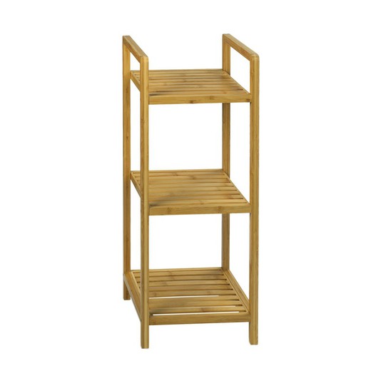 Natural bamboo shelf, 30.5 x 30.5 x 75.5 cm | Bamboo
