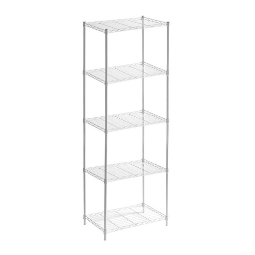 White iron shelf, 56 x 35 x 160 cm | Klaus
