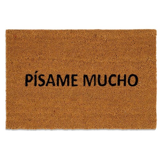 Felpudo de Fibra de coco "Písame Mucho", 40x60cm