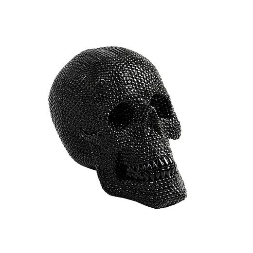 Skull Figure S Black, 16x27x18cm