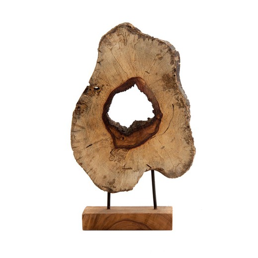 Figura di legno del tronco di Sonokeling, 52x22x82cm