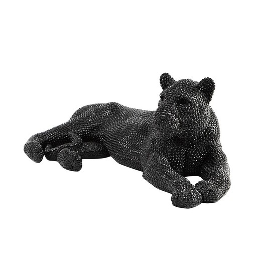 Leona Figure L Black, 101x52x38cm
