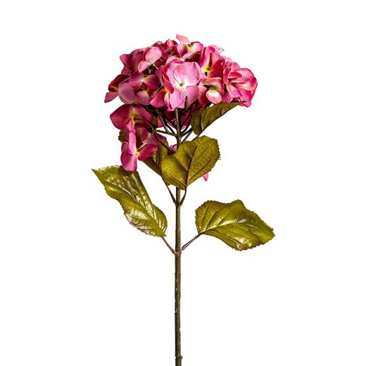 Fleur d'hortensia rose, Ø18x80cm
