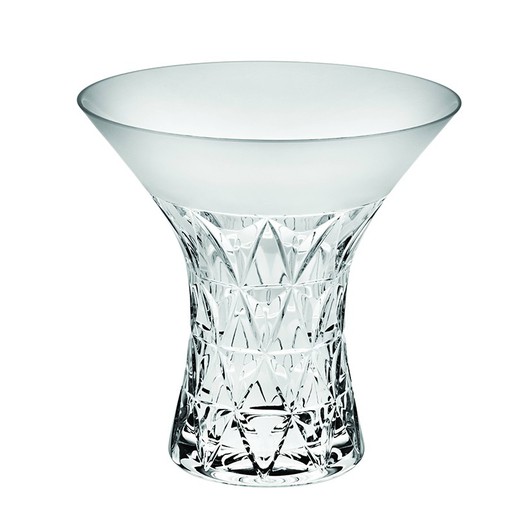 Vaso in vetro trasparente M, Ø 25 x 26 cm | ghirlande