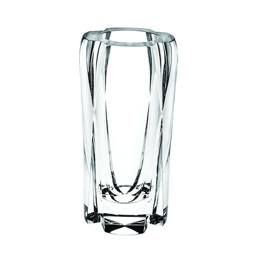 Vaso in vetro trasparente M, Ø 9,5 x 20,5 cm | raggio
