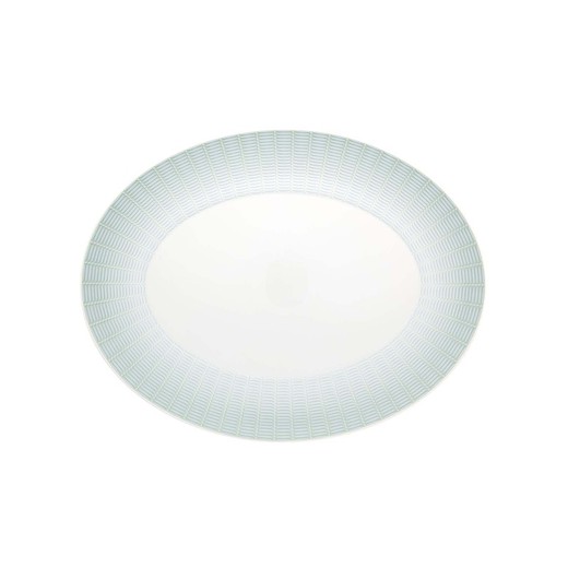 Small Oval Platter Venezia porcelain, 34.7x26.5x2.8 cm